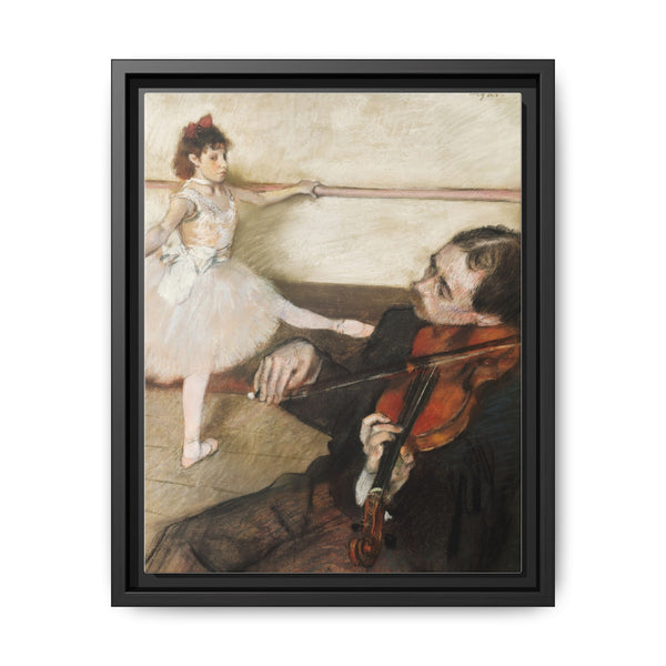 The Dance Lesson (1879) by Edgar Degas - NOMADEN ART GALLERY