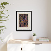 Art Deco Flower pattern pochoir print in oriental style