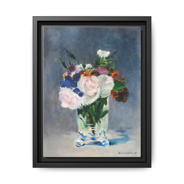 Flowers in a Crystal Vase (c.1882) by Edouard Manet. - NOMADEN ART GALLERY