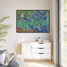 Vincent Van Gogh's Irises (1889). Famous painting, original from the J. Paul Getty Museum. - NOMADEN ART GALLERY