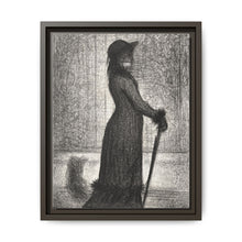 Georges Seurat's Woman Strolling (1884) - NOMADEN ART GALLERY