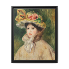 Woman with Capeline (Femme Ã la capeline) (early 1890s) by Pierre-Auguste Renoir - NOMADEN ART GALLERY