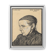 Portret van Dina Klaver (1916) by Julie de Graag - NOMADEN ART GALLERY