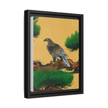 Pine and Eagle, a traditional portrait of a charismatic Japanese eagle by Kano Tanyu (1602-1674) - NOMADEN ART GALLERY