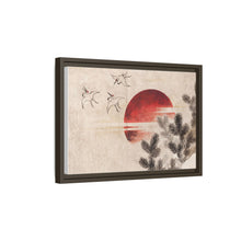 Katsushika Hokusai's birds and sunset, from Album of Sketches (1814) - NOMADEN ART GALLERY