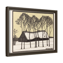 Farm in the snow (1918) by Julie de Graag