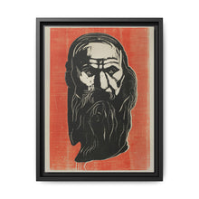 Head of an Old Man with Beard (1902) by Edvard Munch - NOMADEN ART GALLERY