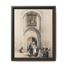 Modern mansion showing the arabesque architecture of Cairo illustration by David Roberts (1796–1864) - NOMADEN ART GALLERY