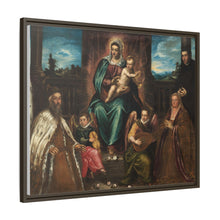 Doge Alvise Mocenigo and Family before the Madonna and Child (c. 1575) by Jacopo Tintoretto