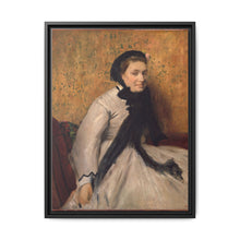 Portrait of a Woman in Gray (ca. 1685) by Edgar Degas - NOMADEN ART GALLERY