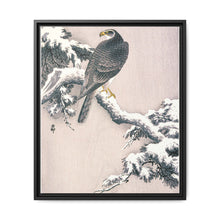 Goshawk on Snow-covered Pine Bough by Ohara Koson (1877–1945) - NOMADEN ART GALLERY