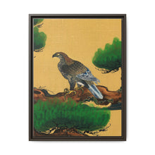 Pine and Eagle, a traditional portrait of a charismatic Japanese eagle by Kano Tanyu (1602-1674) - NOMADEN ART GALLERY