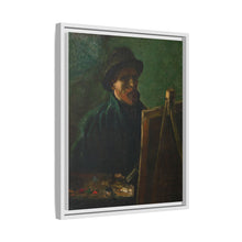 Vincent van Gogh's Self-Portrait with Dark Felt Hat at the Easel (1886) - NOMADEN ART GALLERY