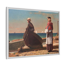 Dad's Coming (1873) by Winslow Homer