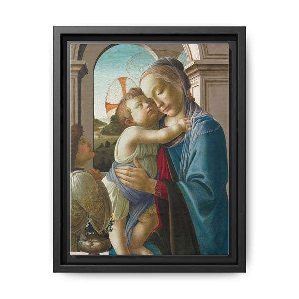 Virgin and Child with an Angel by Sandro Botticelli - NOMADEN ART GALLERY
