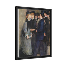 Leaving the Conservatory (La Sortie du conservatoire) (1876–1877)b by Pierre-Auguste Renoir