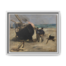 Tarring the Boat (Le Bateau goudronné) by Édouard Manet - NOMADEN ART GALLERY