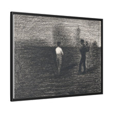 Peasants (ca. 1881–1884) by Georges Seurat