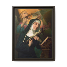 Female Saint Holding Crucifix with Crown of Thorns - NOMADEN ART GALLERY