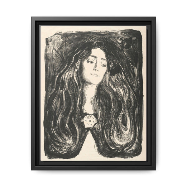 The Brooch. Eva Mudocci (1903) by Edvard Munch - NOMADEN ART GALLERY