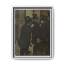Portraits at the Stock Exchange (1878-1879) by Edgar Degas - NOMADEN ART GALLERY