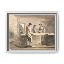 Illustration of the cloth dresser from The Costume of Yorkshire (1814) by George Walker - NOMADEN ART GALLERY