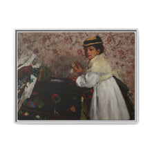 Edgar Degas's Portrait of Mlle Hortense Valpinçon (c. 1871) - NOMADEN ART GALLERY
