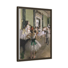La clase de danza de Edgar Degas (1875) 