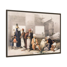 Entrance of the Temple of Amun Thebes illustration by David Roberts (1796–1864)