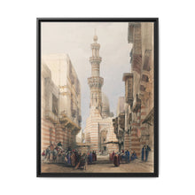 Bullack Cairo illustration by David Roberts (1796–1864) - Canvas Wall Art - NOMADEN ART GALLERY