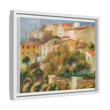 Casas en una colina (Groupe de maisons sur un coteau) de Pierre Auguste Renoir 
