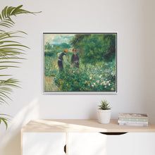 Recogiendo flores (1875) de Pierre-Auguste Renoir 