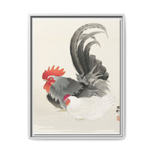 Chicken and cock (1900 - 1936) by Ohara Koson