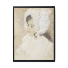 Portrait of a child (Marie Moll) by Gustav Klimt. - NOMADEN ART GALLERY