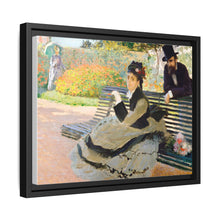 Camille Monet (1847–1879) on a Garden Bench (1873) by Claude Monet - NOMADEN ART GALLERY