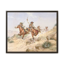 Apache Indians on Horseback by Herman Wendelborg Hansen - NOMADEN ART GALLERY