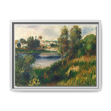 Pierre-Auguste Renoir's Landscape at Vétheuil (c. 1890) - NOMADEN ART GALLERY