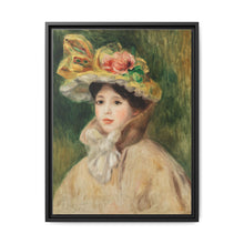 Woman with Capeline (Femme Ã la capeline) (early 1890s) by Pierre-Auguste Renoir - NOMADEN ART GALLERY