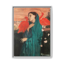 Young Woman with Ibis (ca. 1860–1862) by Edgar Degas - NOMADEN ART GALLERY