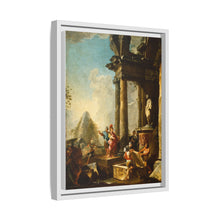 Alexander the Great at the Tomb of Achilles (ca. 1718-1719 (Baroque) by Giovanni Paolo Panini