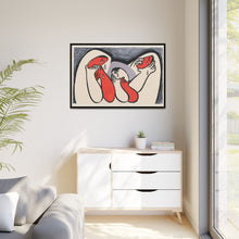 Crying women (1938), abstract painting by Mikulas Galanda
