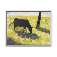Black Cow in a Meadow (ca. 1881) by Georges Seurat - NOMADEN ART GALLERY