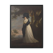 Portrait of a Lady Wearing an Elaborate Hat (1785-90) by British - NOMADEN ART GALLERY