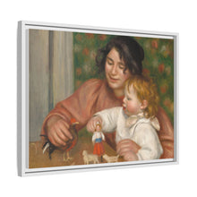 El niño con juguetes de Pierre-Auguste Renoir, Gabrielle y el hijo del artista, Jean (1895-1896) 