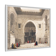 Interior of the mosque of the Sultan the Ghoree illustration by David Roberts (1796–1864)