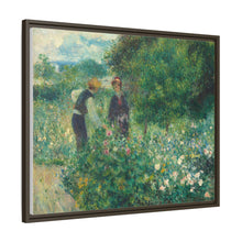 Recogiendo flores (1875) de Pierre-Auguste Renoir 