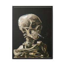 Vincent van Gogh's (1886) Head of a skeleton with a burning cigarette - Vintage Wall Art - NOMADEN ART GALLERY
