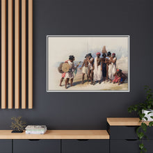 Group of Nubians (Wady Kardasey) illustration by David Roberts (1796–1864)