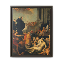 Saint Francis Xavier preaching and healing. Oil painting after Peter Paul Rubens. - NOMADEN ART GALLERY