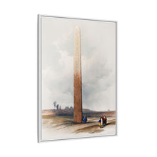 Ancient Egypt Art: Obelisk of Heliopolis by David Roberts - Canvas Wall Art